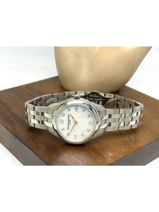 Baume & Mercier Women\'s Watch 10176 Diamond Swiss Quartz Mother of Pearl Dial main image 5